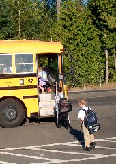 Hannah's Kindergarten Bus